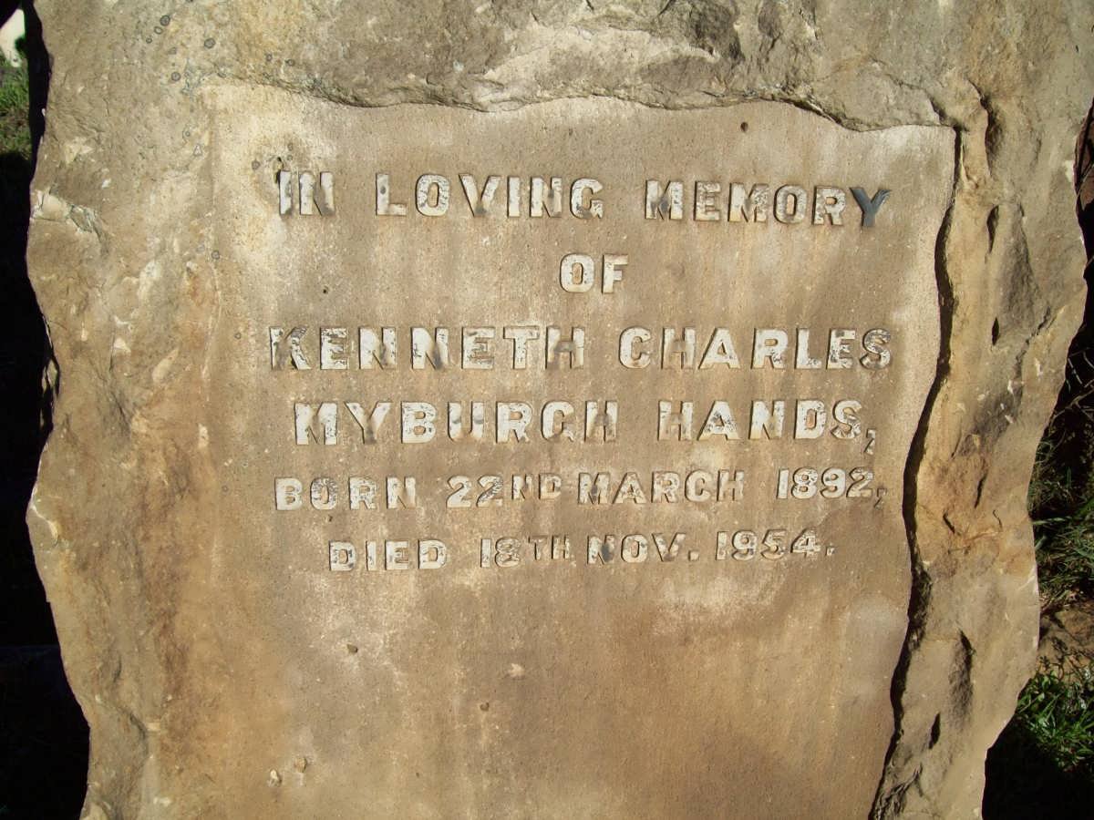 HANDS Kenneth Charles Myburg 1892-1954