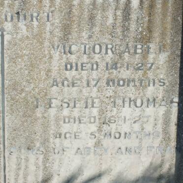 HARCOURT Victor Abel -1927 :: HARCOURT Leslie Thomas