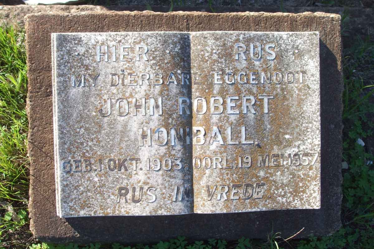 HONIBALL John Robert 1903-1957