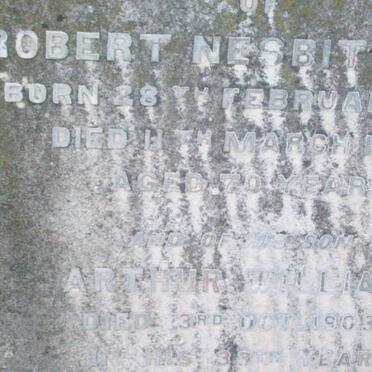 HORNE Robert Nesbit 1822-1892 :: HORNE Arthur William -1903