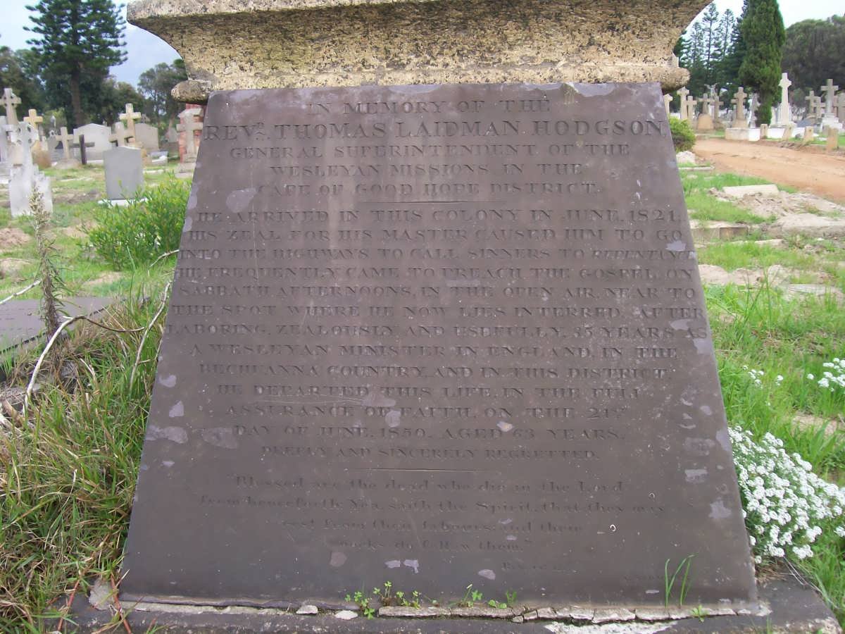 HODGSON Thomas Laidman