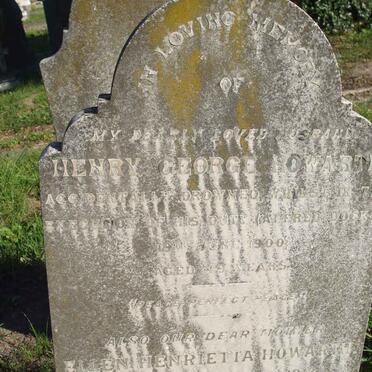 HOWARD Henry George -1900 