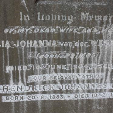 HORNE :: BAIN :: VAN DER WESTHUIZEN