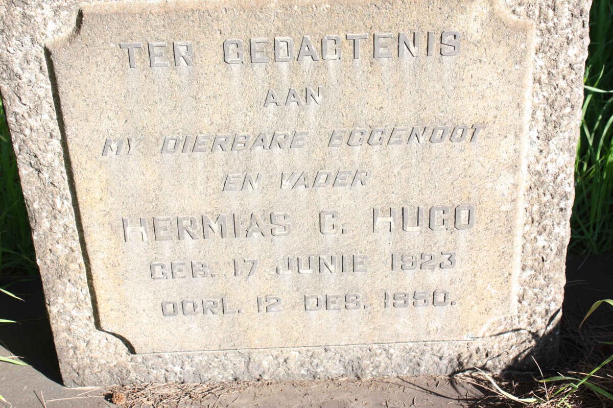 HUGO Hermias C. 1923-1950