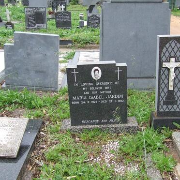 JARDIM Maria Isabel 1925-1982