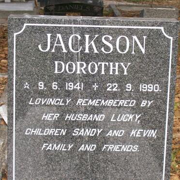 JACKSON Dorothy 1941-1990