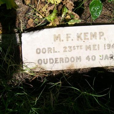 KEMP M.F. -1948