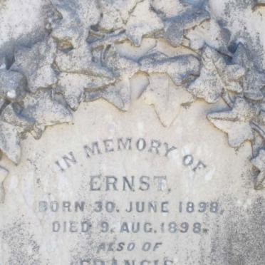 KRUMM Ernst 1898-1898