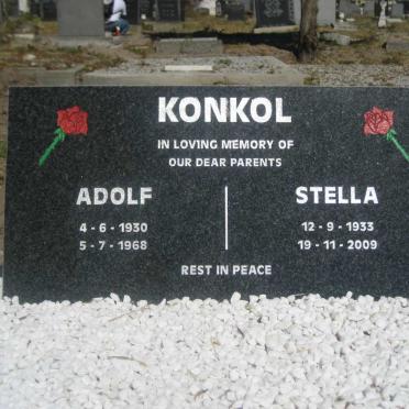 KONKOL Adolf 1930-1968 &amp; Stella 1933-2009