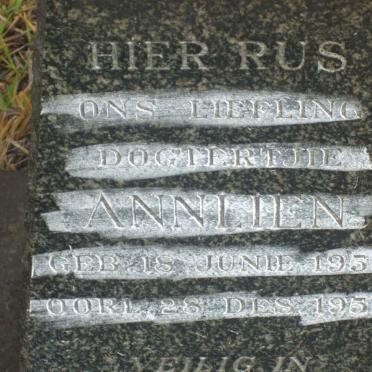 ? Annlien 1953-1956