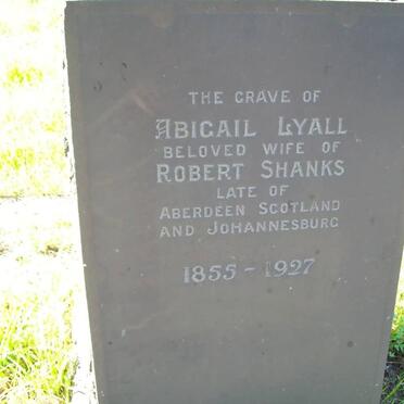 LYALL Abigail 1855-1927