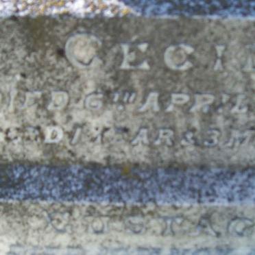 LAWRENCE Cecil -1895