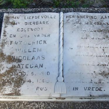 LATEGAN Frederick Willem Nicolaas 1910-1969 &amp; Magretha Magdalena 1918-1996_1
