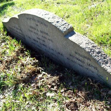 LEWIS C.E. -1951 &amp; Elizabeth RIDDALL -1969