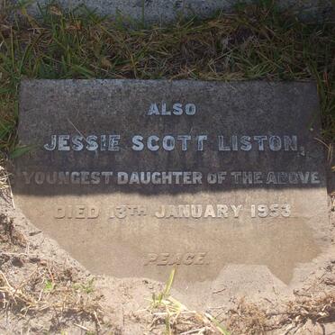 LISTON Jessie Scott -1953