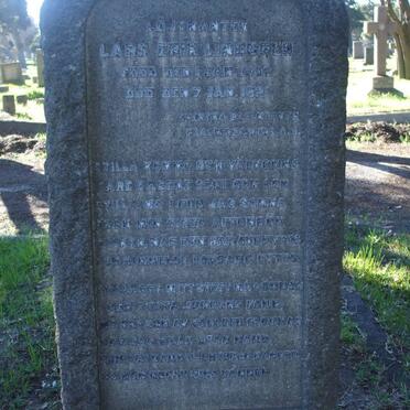 LINDGREN Lars Erik 1892-1921