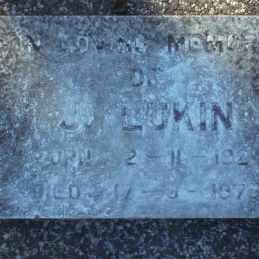 LUKIN J. 192?-1973