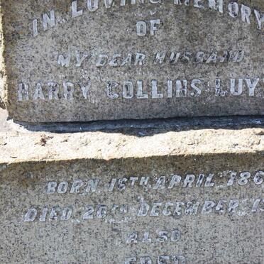 LUYT Harry Collins 1863-1921