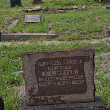 MEYER J.J. 1886-1925