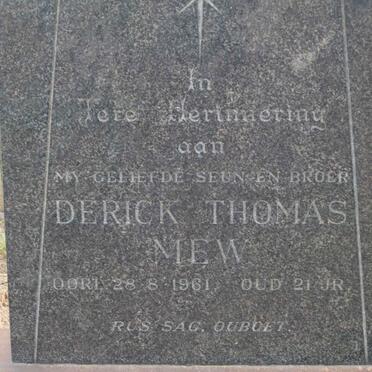 MEW Derick Thomas -1961