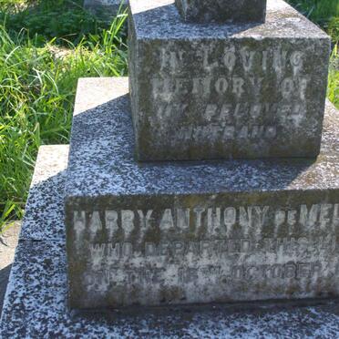 MELKER Harry Anthony, de  -1933