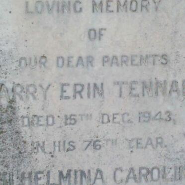 TENNANT Harry Erin -1943