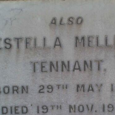 TENNANT Estella Mellish 1899-1956