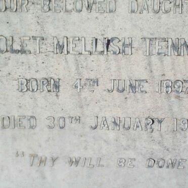 TENNANT Violet Mellish 1897-1904