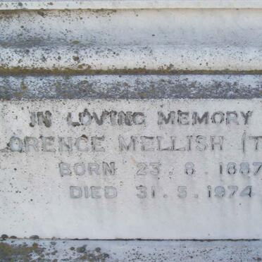 MELLISH Florence 1887-1974