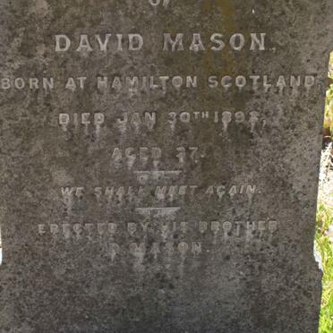 MASON David -1893