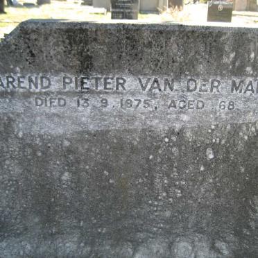 MAREL Barend Pieter, van der -1975 &amp;  Sylvia Ina RUPNIK -1967