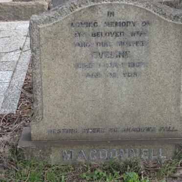 MACDONNELL Eveline -1957