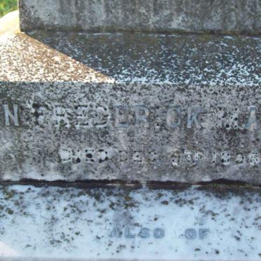 MARSHALL John Frederick -1895