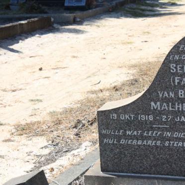 MALHERBE Servaas Van Breda 1918-1963