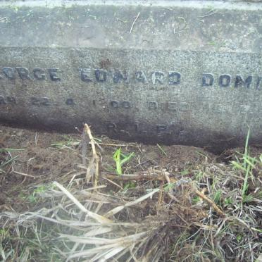 MANIZZA George Edward Dominic 1900-1957
