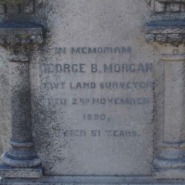 MORGAN George B. -1890