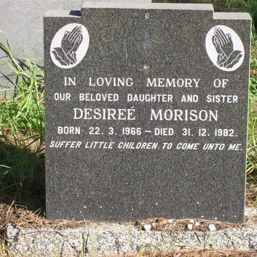 MORISON Desireé 1966-1982
