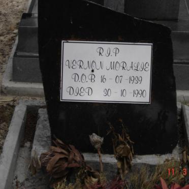 MORALIE Vernon 1939-1990