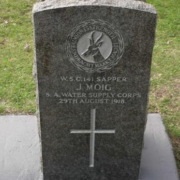 MOIG J. -1918