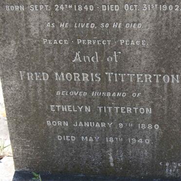 TITTERTON Fred Morris 1880-1940
