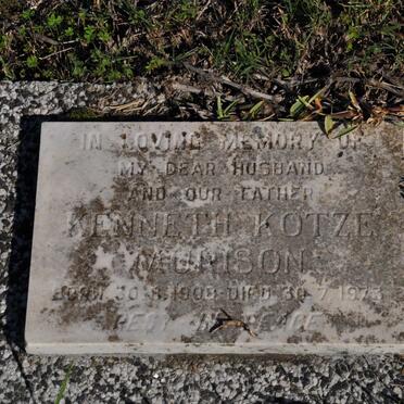 MURISON Kenneth Kotze 1908-1973