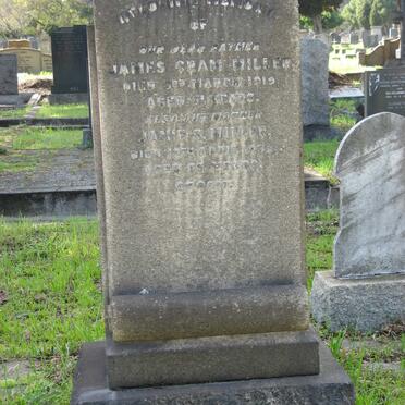 MILLER James Cram -1919 &amp; Janie S. -1932