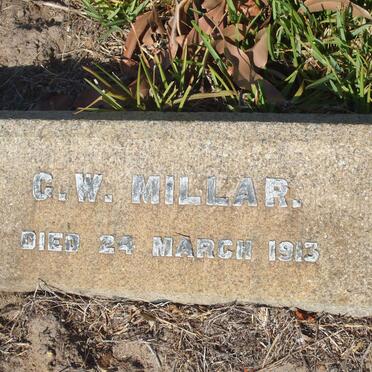 MILLAR G.W. -1913