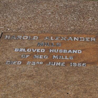 MILLS Harold Alexander -1955