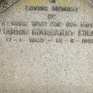 MILLER Marion Margaret 1905-1952 :: YOUNG James -1942