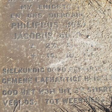 NEL Philippus Johannes Jacobus du P???