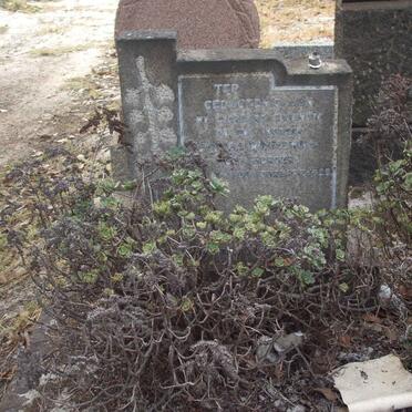 NEL Jacoba Wilhelmina nee BURGER  ?-1955