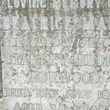 NORWOOD Beatrice Mary -1913