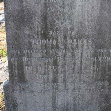 OAKES Thomas -1947