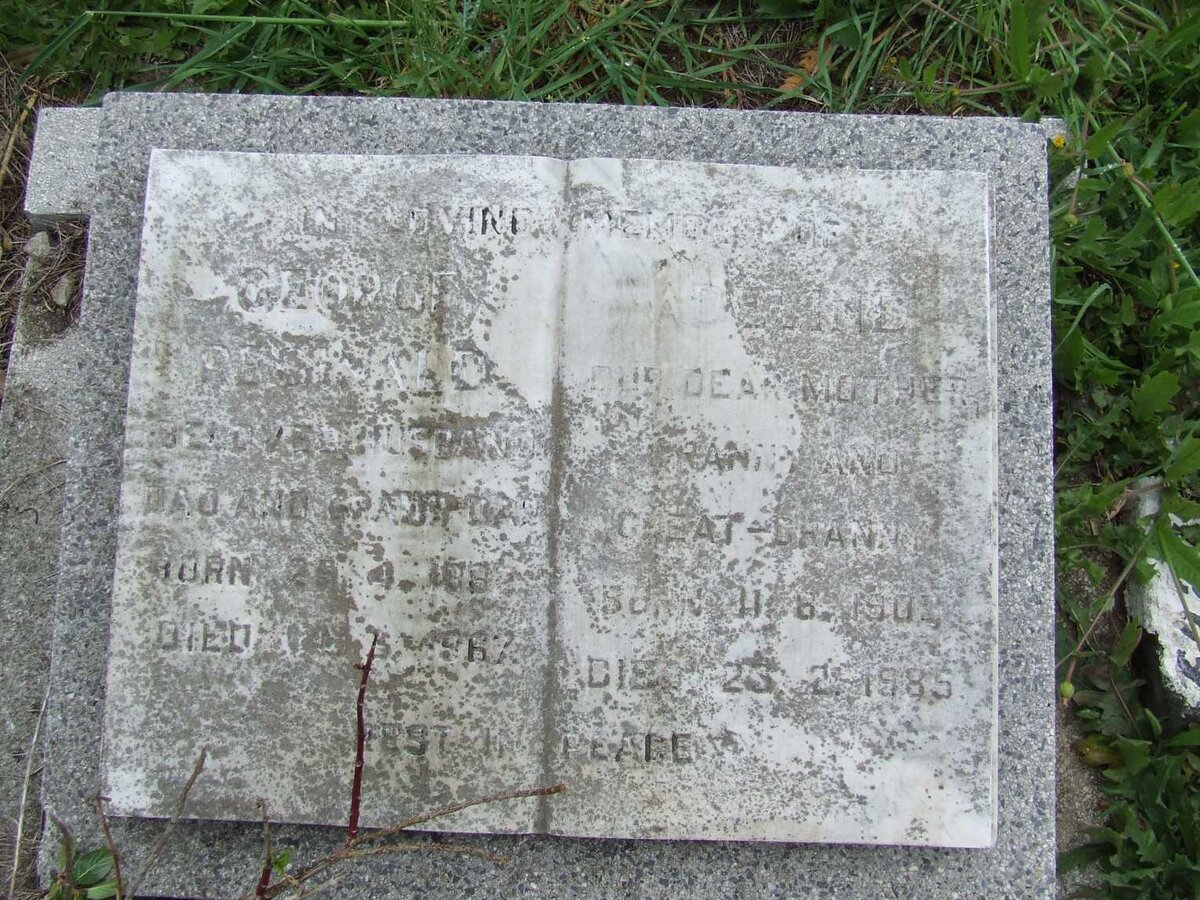 PEAKE George Reginald 1882-1967 &amp; Adeline 1902-1985